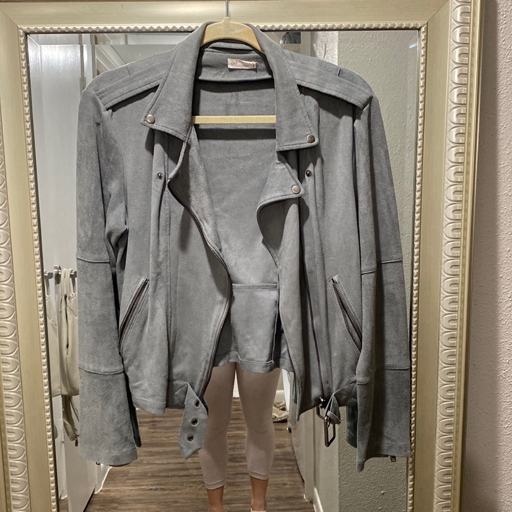 Gentle Fawn Suede Grey Jacket size S